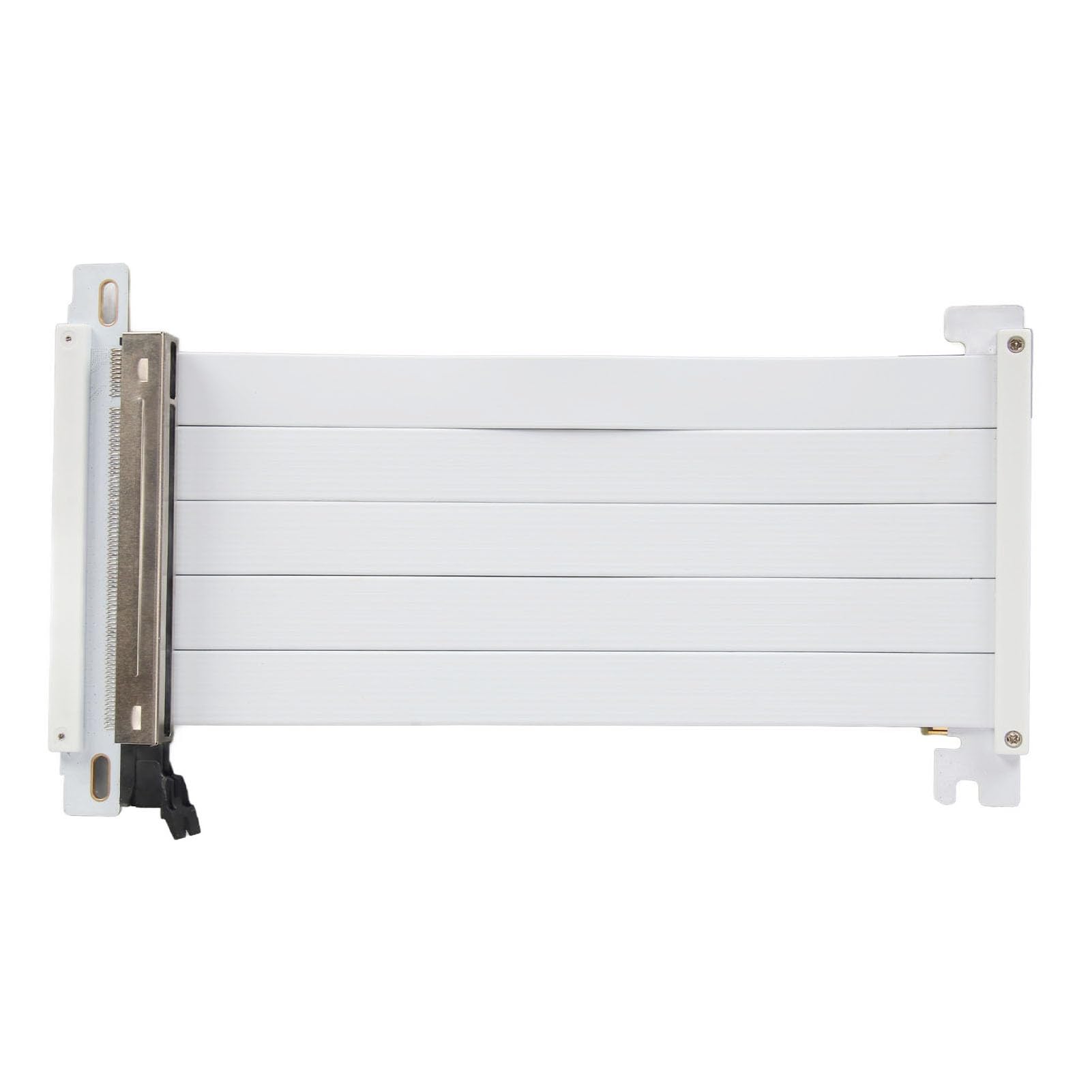 PCIE 4.0 X16 Cavo GPU a Doppia Parte Flessibile Ad Alta velocità per RTX 4090 per 7900 XT, Plug and Play, per Appassionati di Giochi, Materiale ABS (40 cm)