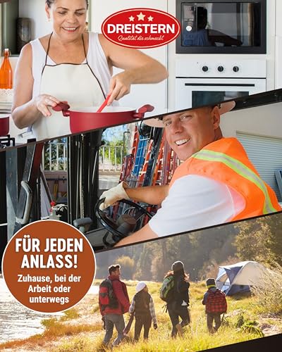 DREISTERN Gutsherrentopf 800g I Mit Fleischbällchen & Gemüse I Herzhafter Eintopf in recyclebarer Konservendose I Lange Haltbarkeit dank natürlicher Konservierung I Hausmacher Qualität – Bild 6