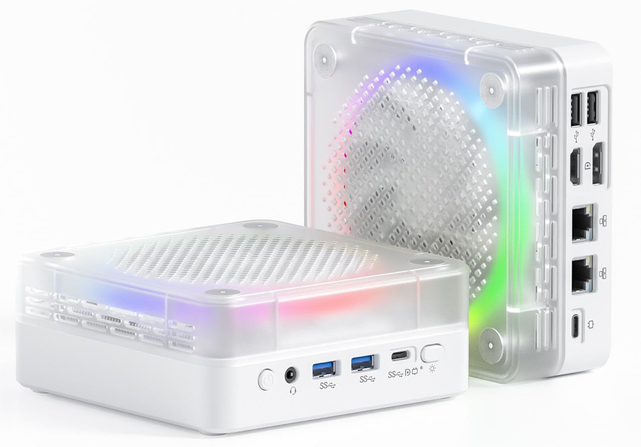 FIREBAT Mini computador PC, AMD Ryzen 7 7735HS (8C/16T, até 4