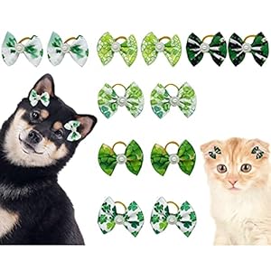   30Pcs-Dog-BowsDog-Puppy-Hair-Bows-with-Rubber-Bands-Rhinestone-PearlsCute-Pet-Small-Dog-Hair-Bowknot-Grooming-AccessoriesClover-Sunflower