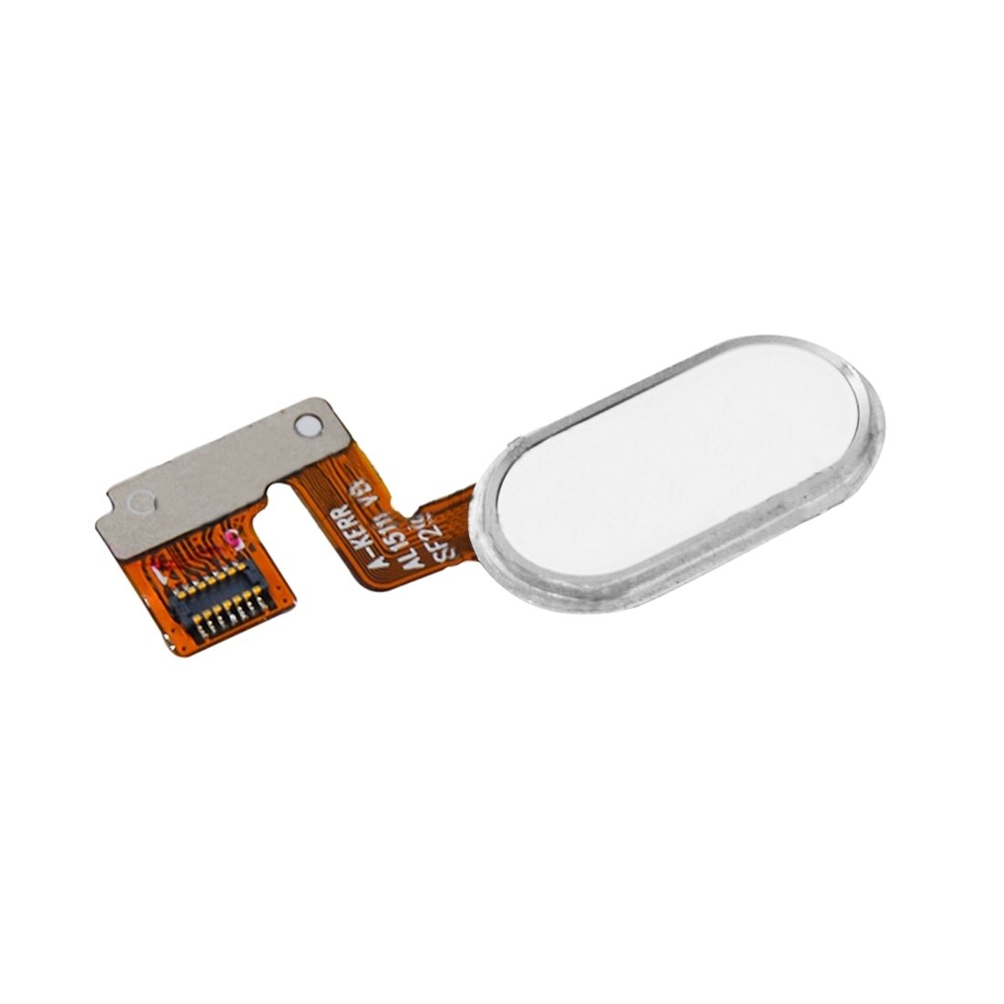 Advanced Home Button/Fingerprint Sensor Flex Cable (14 Pin) Compatible With Meizu M3 Note/Meilan Note 3 (Size : For m3 note/meilan note 3 white)