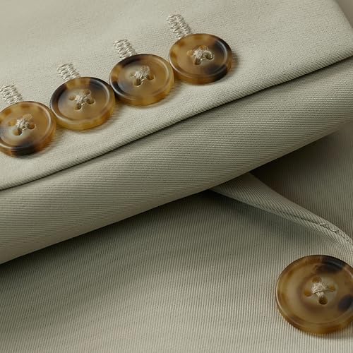 Haggar Men's Travel Performance Tailored Fit Suit Separates - Pants and Jackets - 46 Regular Tan