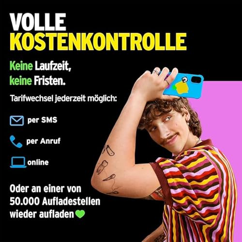 congstar Prepaid Bundle Prepaid L mit Samsung Galaxy A05s, 64GB, schwarz