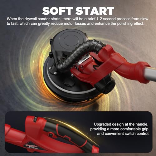 1200W Upgraded Drywall Sander