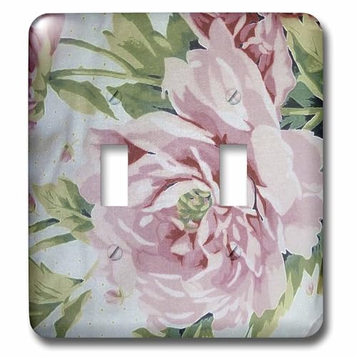 Interrupteur à bascule double shabby chic pour illuminer votre salon romantique