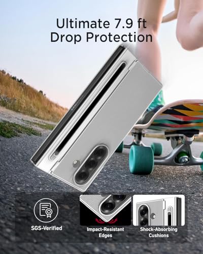 Coque Samsung Z Fold 5 mince avec porte-stylet pour simplifier votre quotidien actif