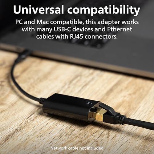 PHILIPS USB C to Ethernet Adapter, Transfer Data 1 Gbps - image 4