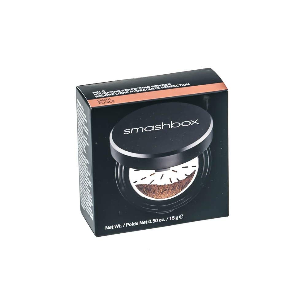 Smashbox Halo Hydrating Perfecting Powder, Dark, 0.5 Ounce