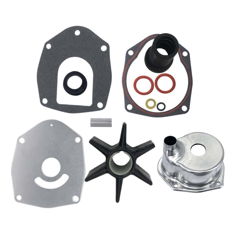 Kit di riparazione girante pompa acqua con alloggiamento 43026 8M0100526 compatibile con motore fuoribordo 35-300HP