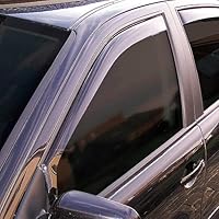 Vordere Windabweiser (1 Set) für die Fahrer und Beifahrerseite-CLS003P0226D passend für Cupra FORMENTOR SUV, TYP KM, 5-Door, 2022- Dunkles Material