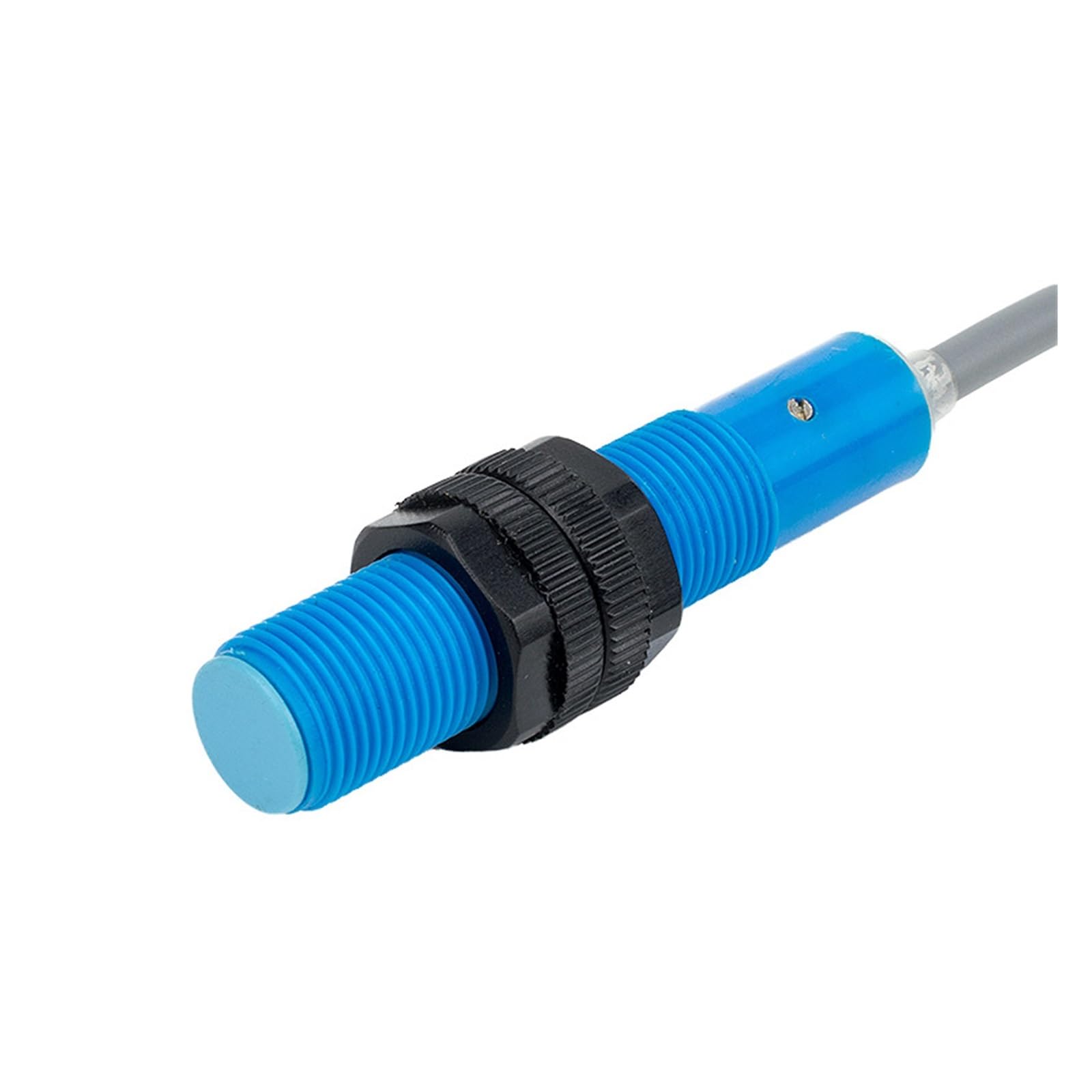 NOBIRTBSA M12 High Sensitivity Plastic Capacitive Proximity Sensor Switch NPN and PNP Output Inductive(M12 flush NPN NO-Sn:2mm)