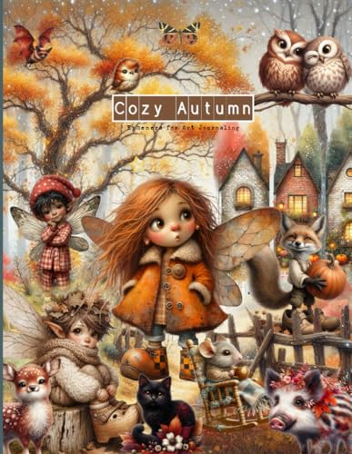 Cozy Autumn Ephemera Book for Junk Journals: A Collection of