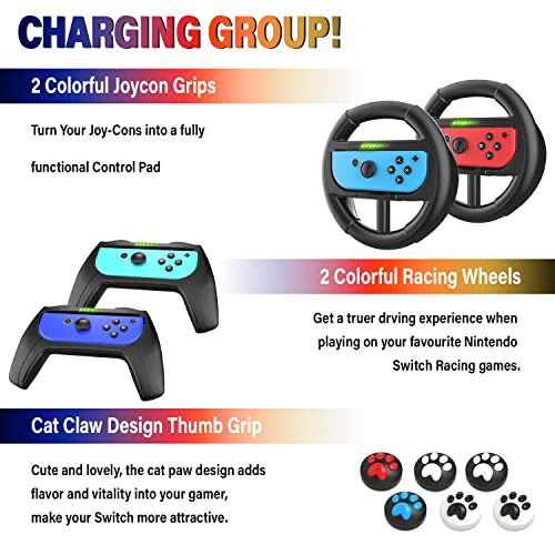 Deruitu HD13 Switch Accessories Bundle Compatible thumb #4