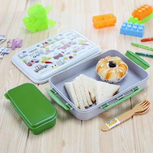 Image of Nayasa On The Go DLX 900 ml BPA Free Plastic Lunch Box | Leak Proof | Spacious Tiffin Box | Durable Food Storage | White