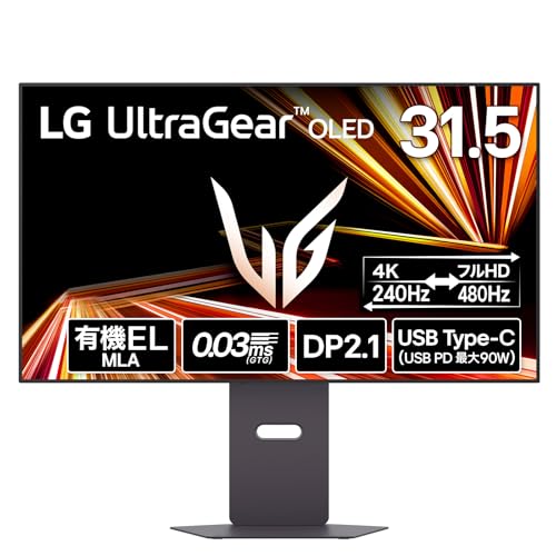 Amazon.co.jp: 【VGP2026 金賞】LG ゲーミングモニター UltraGear OLED