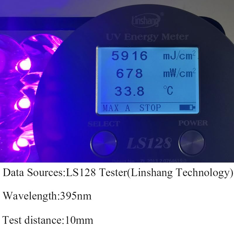 UV-Härtungslampe UV-LED-Lampe 405 nm 365 nm 395 nm (Size : 395nm)
