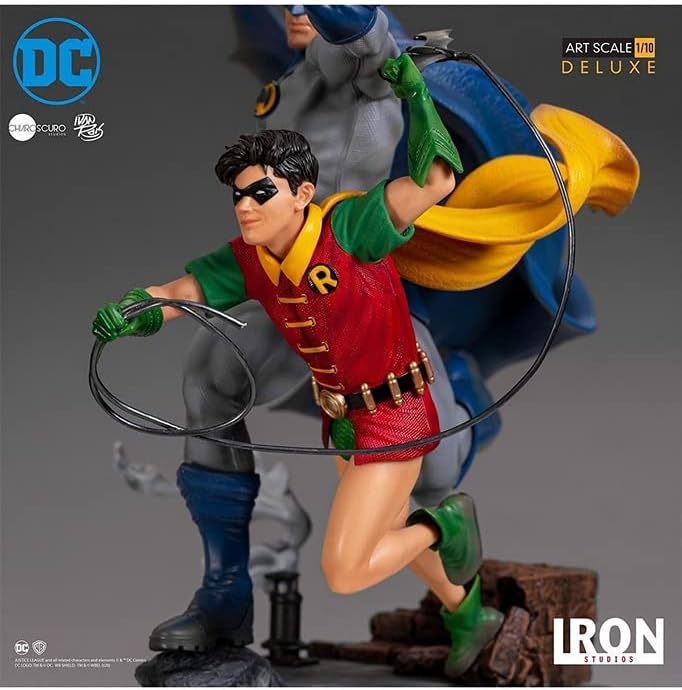 Bеѕt Rеvіеw DC Collectible Batman Comics 10 Inch Statue Figure 1:10 Art Scale - Batman & Robin Deluxe Iron Studios 906388 Blасk Frіdау - 40% оƒƒ DC Collectible Batman Comics 10 Inch Statue Figure 1:10 Art Scale - Batman & Robin Deluxe Iron Studios 906388