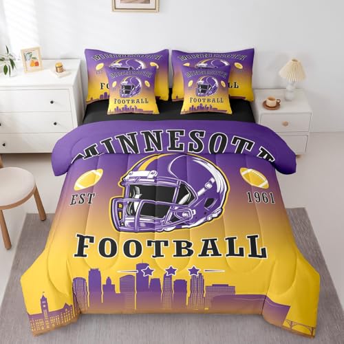 Erosebridal Football Comforter Set Sheets American Soccer