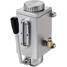Manual Lubricating Oil Pump, Hand Lubrication Pump,Pump Oiler Outlet Diameter 4mm, CNC Pump,for Punching Milling Machine Tool Tank Capacity 500mL, Oil Delivery Method from Both Side