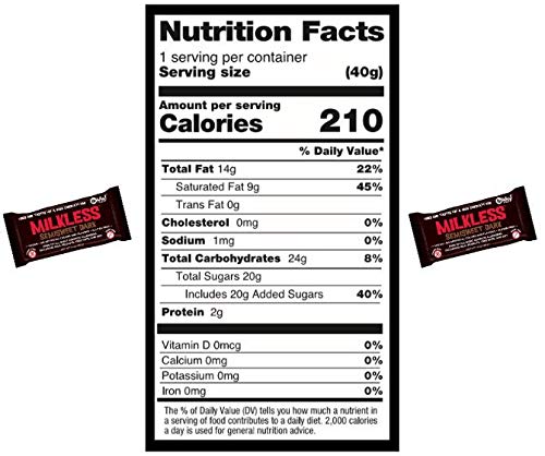 Miniatura 2 de No Whey Foods - Barras de chocolate sin leche - Veganas, sin lácteos, sin maní, sin nueces, sin soya y sin gluten
