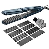 plancha remington 4 en 1 precio Temperatura ajustable: la plancha tiene 4 ajustes de calor individuales que se calienta en 60 segundos manteniendo el nivel óptimo de calor para eliminar las manchas de calor y reducir los daños.