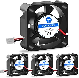 Twotrees Fan 3D Printer Fan Cooler Bearing 24V DC 2 Pin, 50 x 50 x 10mm 3D Printer Accessories (Stock, 24V)