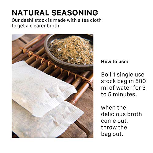 Sungjin Charmeal Premium Korean Umami Flavor 100% Natural Dashi T-Bag For Cooking Healthy Soups, Stocks, Stews, Noodles, Bouillon T-Bag (No Msg) 5 Variety Pack Gift Set #TOP4