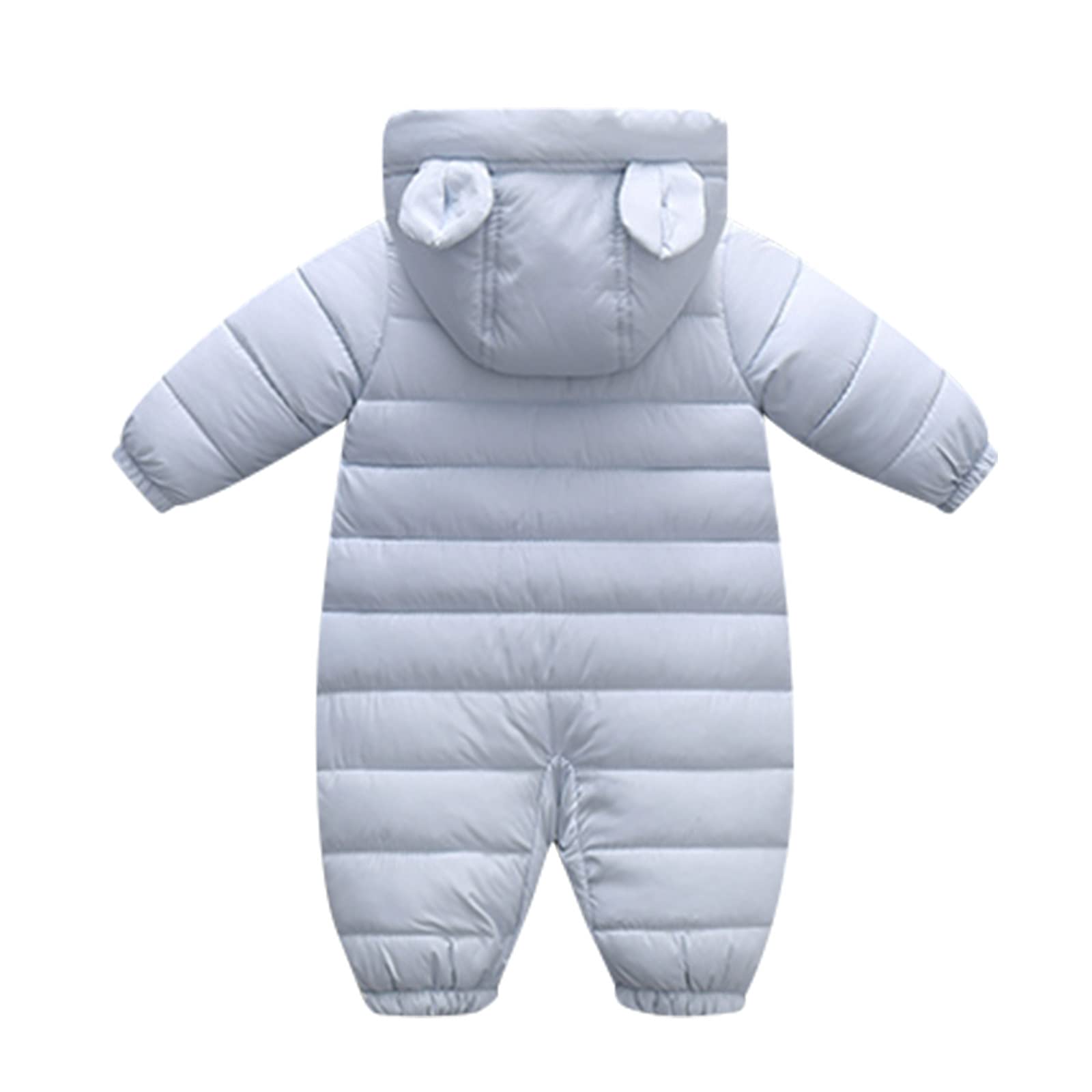 Generisch Veste pour enfant - Combinaison de neige avec capuche - Coupe-vent - Épais - Manteau chaud pour garçon