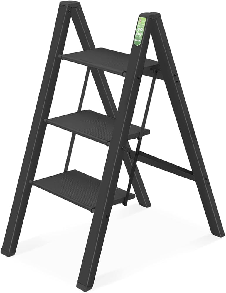 アルミ 踏み台 脚立 軽量 折りたたみ ステップスツール滑り止め付き ステップ台 Amazon.co.jp: RIKADE アルミ 踏み台 脚立 軽量 折りたたみ