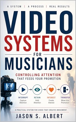 Video Systems for Musicians: Controlling Attention That Feeds Your Promotion (English Edition)