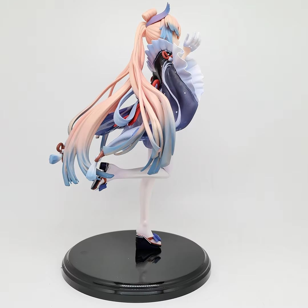 Sangonomiya Kokomi Figura de acci?n, cifras de anime de bruja del santuario, figura de personajes de PVC, colecci?n de estatuas de PVC, modelo de decoraci?n, regalo 10.2