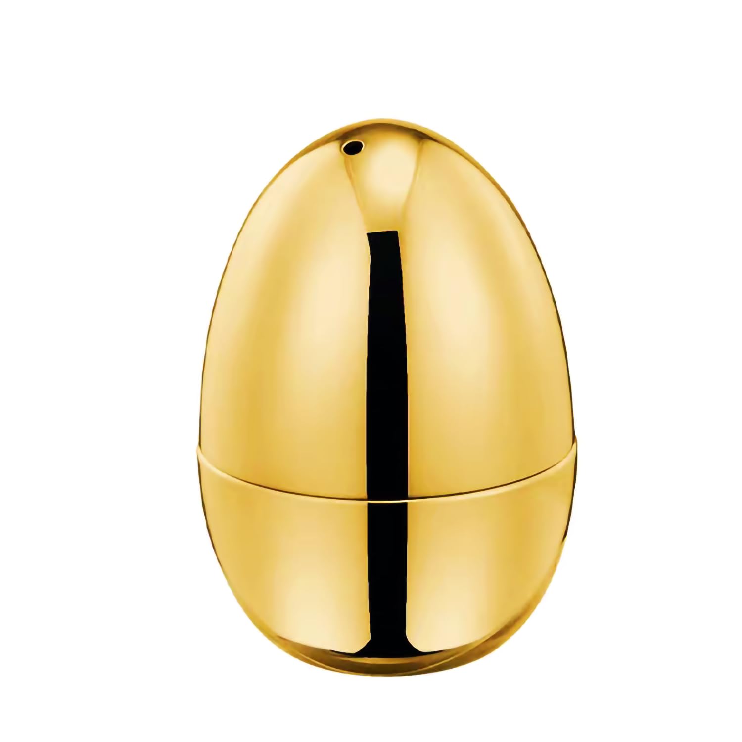 Kilimazart Premium Zahnstocherspender aus Edelstahl, zylindrisches Design, moderner Zahnstocherhalter (Goldfarbene Ei-form)