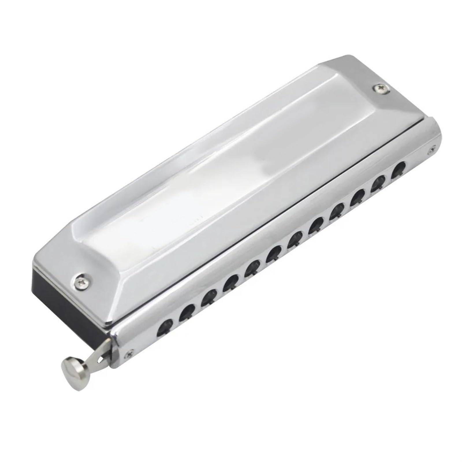 harmonica Harmonica Chromatique À 12 Trous, 48 ​​tons, Clé Épaisse Pure De C Pour Débutant, Harmonica Chromatique À 12 Trous, 48 ​​tons