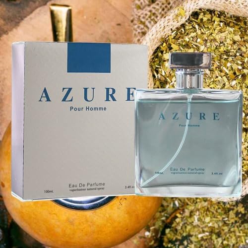 Amazon.com : Azure Pour Homme Eau de Parfum Woody Spicy fragrance
