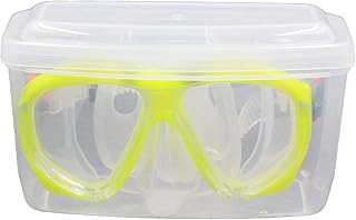 水泳ゴーグル ボックス,防塵 携帯用 保護コンテナ - ダイビングゴーグル 保護 オーガナイザー | ビーチバケーション シュノーケリング 旅行 水中エアロビクス スイマー 旅行者など向け