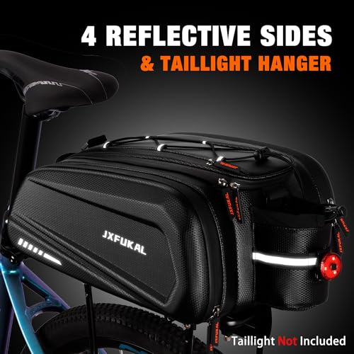 JXFUKAL 17L Hard Shell Rack Bag
