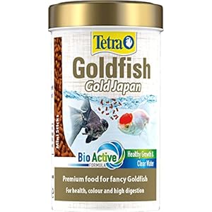 Tetra Japan Goldfish Fish Food, Mini-Sticks Premium Food for Fancy Goldfish, 100 ml