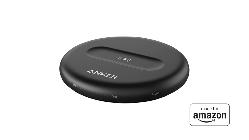 amazon echo buds+アンカーワイヤレス充電パッド Amazon.com: Made for Amazon PowerWave 5W Wireless Charging