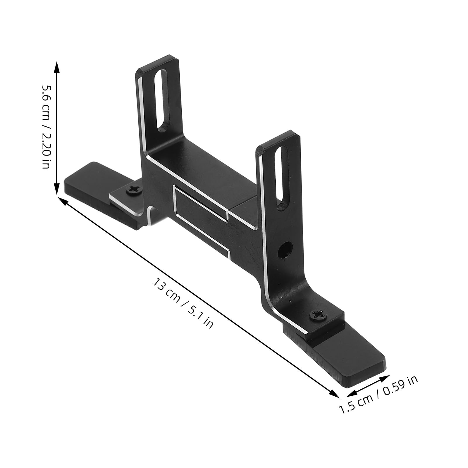 OUNONA 1 par de soportes de montaje para ventiladores de caja de PC,