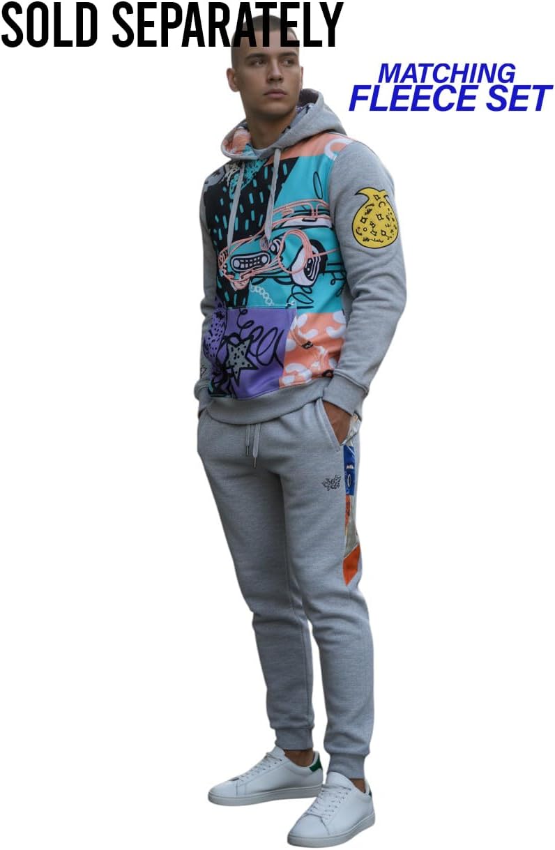 SCREENSHOT P1113 Fleece Pants Premium Urban Streetwear Graphic Sweatpants - Classic Jogger Fit - Image 5