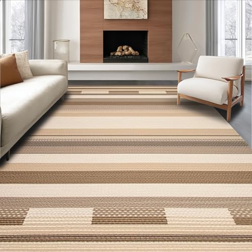 ODIKA Flatwoven High Traffic Area Rug 2x3, Modern Rustic Animal