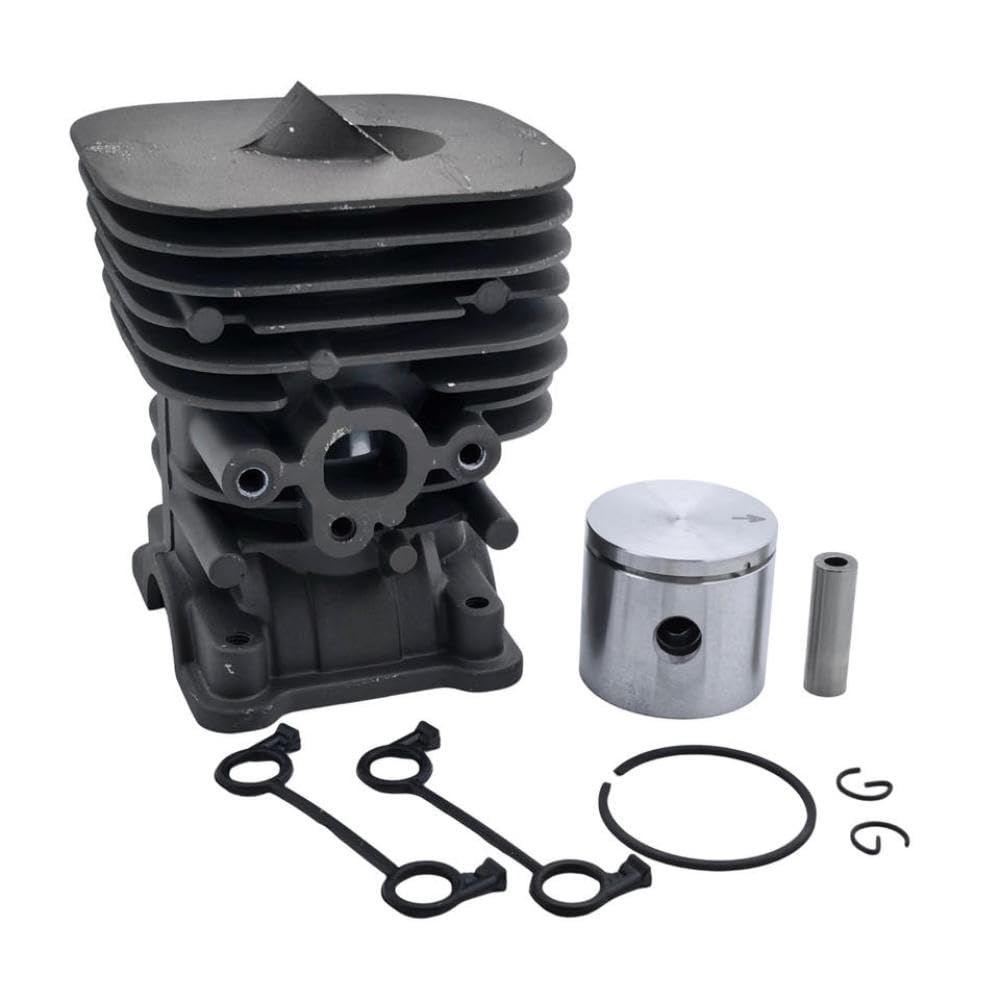 Anillos de pistón de 35 mm de alfiler compatible con 124L 125R 128R motores para piezas de repuesto de cadena de cortacésped de césped