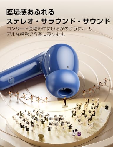 ZZU ワイヤレスイヤホン T18