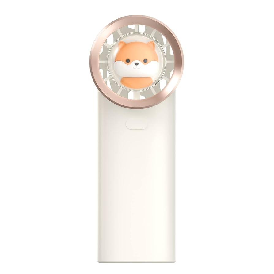 Amazon | ハンディファン ホワイト 携帯扇風機 卓上扇風機