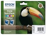 epson 1290 driver 2x (2x 66 ml) Epson T009 Tintenpatrone Tukan, Multipack, 5-farbig