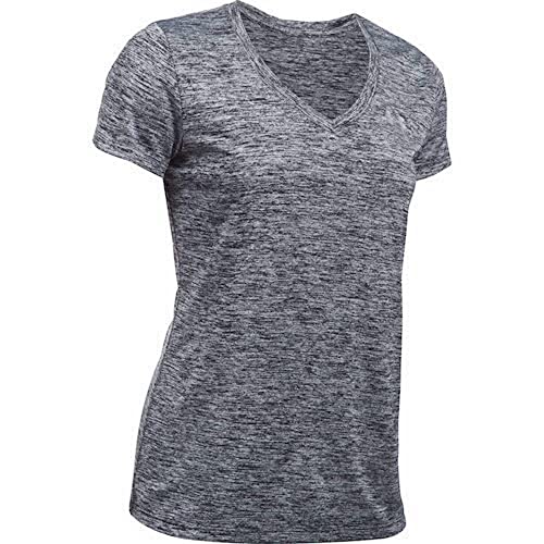 Image of Under Armour Womens Tech V-Neck Twist Short-Sleeve T-Shirt
