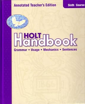 Paperback Holt Handbook, Grade 12 : Grammar Useage and Mechanics Book