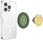 PopSockets Phone Grip for MagSafe with Kickstand, Magnetic Stand, Swappable Top, Secure Hold for iPhone MagSafe Cases, Phone & Tablet Grip - Enamel Dragon