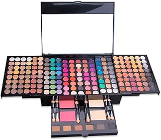Paleta de maquillaje profesional de 194 sombr...