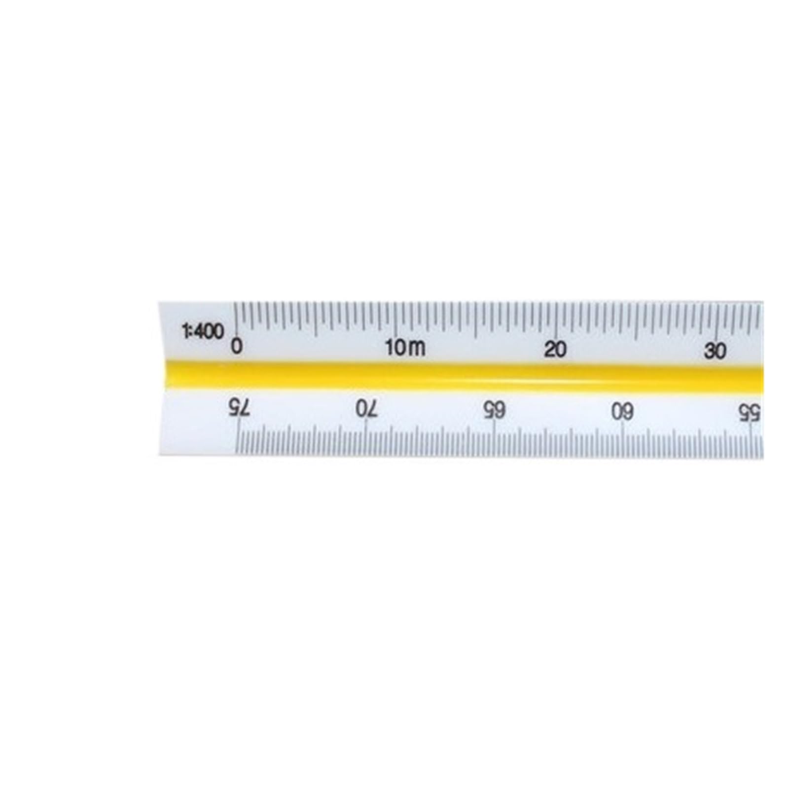Aywtiun Plastic-1-500-Large Architectural Scale Ruler Triangular Scale Ruler 1:20-1:500 Alloy/Metal/Plastic Straight 30Cm Architect/Engineer Accurate Drafting Measure Tool(Plastic-1-500-Large)